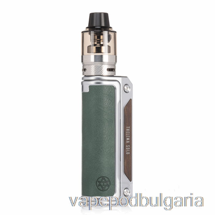 Vape Bulgaria Lost Vape Thelema Solo 100w Starter Kit Ss / Mineral Green